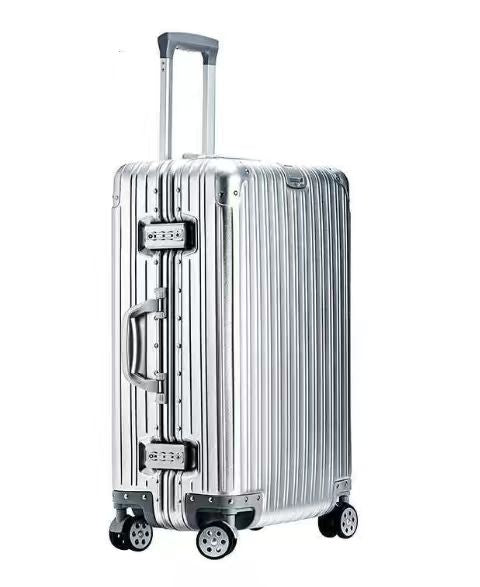 100 Aluminum suitcase metal luggage   travel luggage