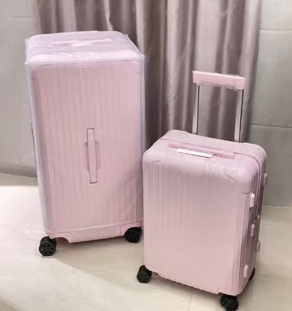 Luggages Designer Suitcase With Wheels Dopamine Colored Suitcase Large Capacity Travel